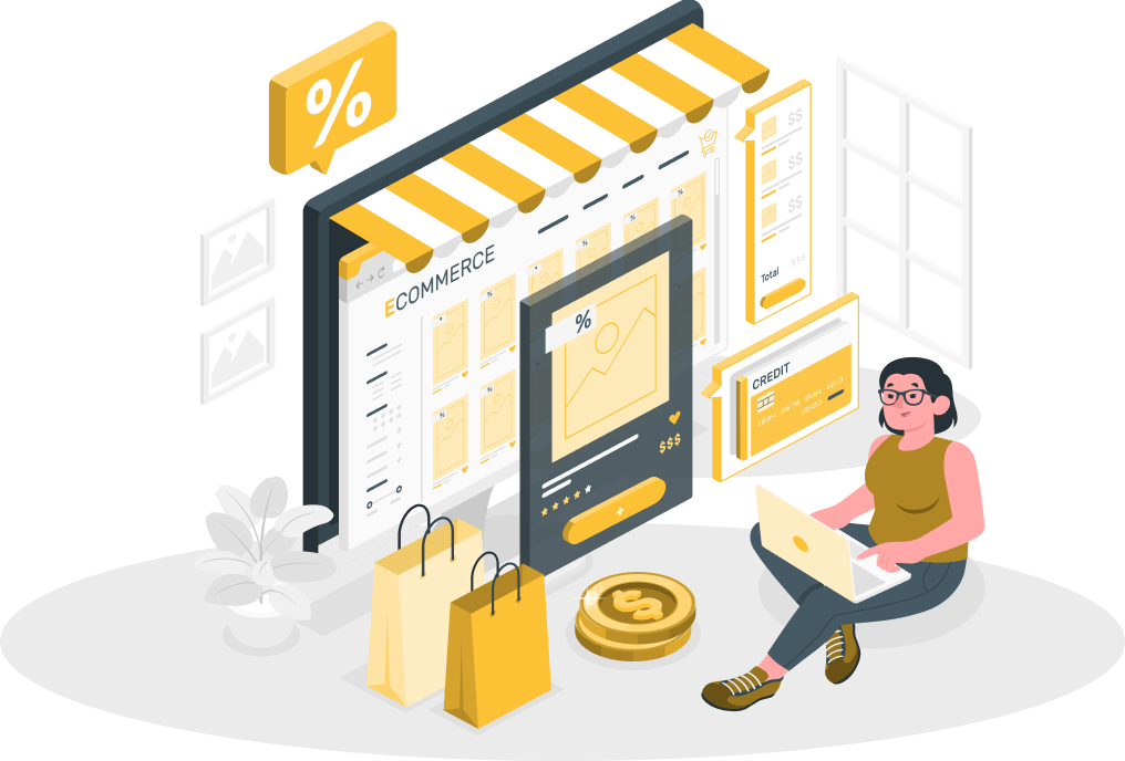 Creation of e-commerce sites