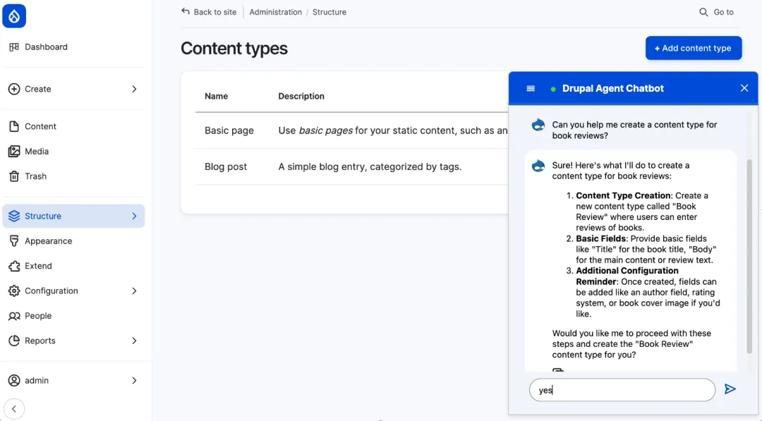 drupal cms ai