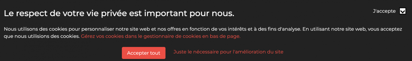 image example de pop-up de consentement