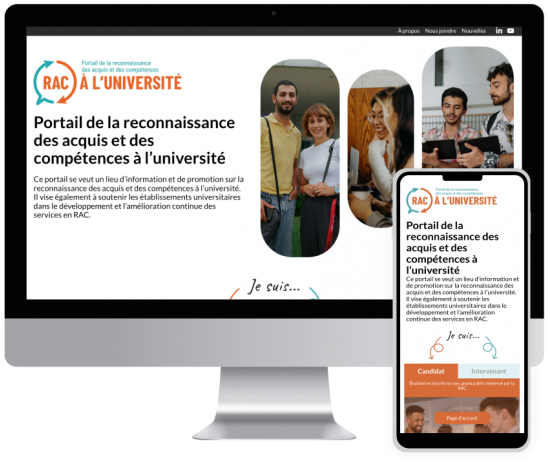 Développement du Portail de la Rac l'université